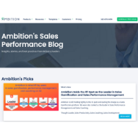 Member Ambition´s Sales Performance Blog in  